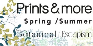 NOW AVAILABLE AS E-BOOK: Prints & More Botanical/Escapism...